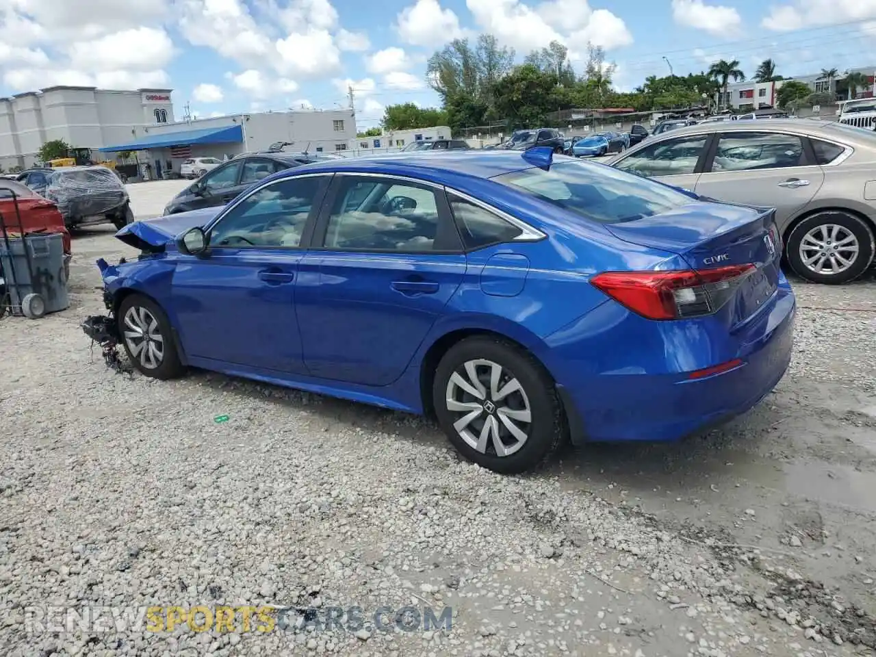 2 Photograph of a damaged car 2HGFE2F21PH565297 HONDA CIVIC 2023