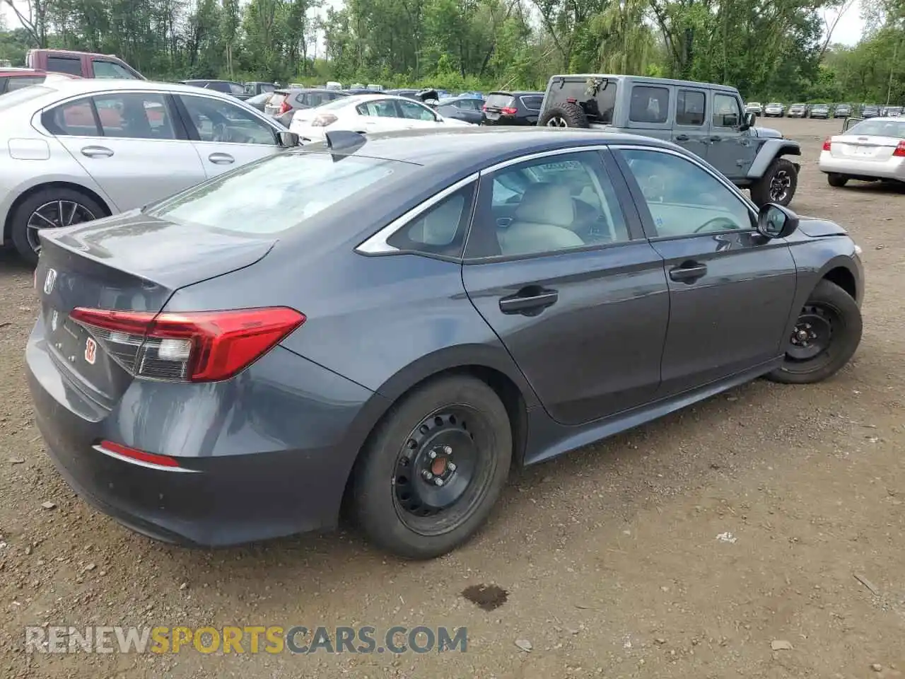 3 Photograph of a damaged car 2HGFE2F22PH539324 HONDA CIVIC 2023