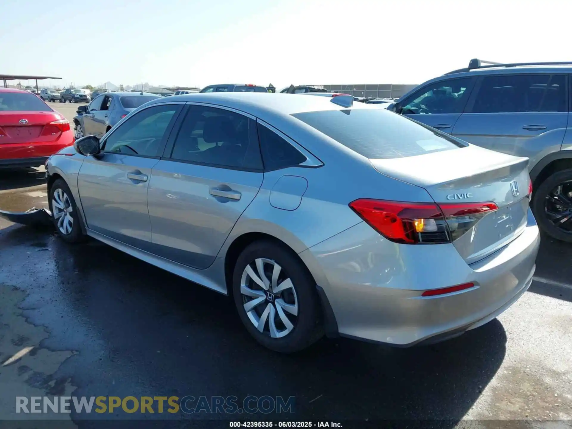 3 fotografías del automóvil dañado 2HGFE2F22PH539565 HONDA CIVIC 2023