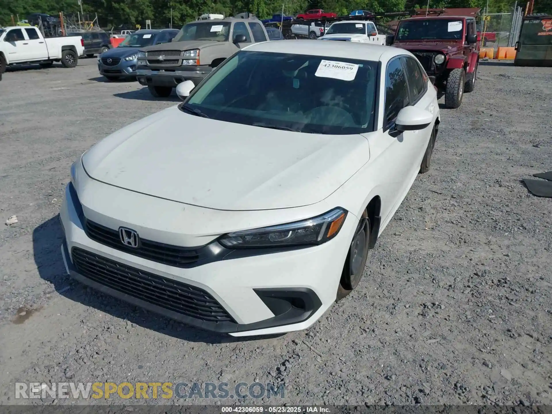 2 Photograph of a damaged car 2HGFE2F22PH555099 HONDA CIVIC 2023