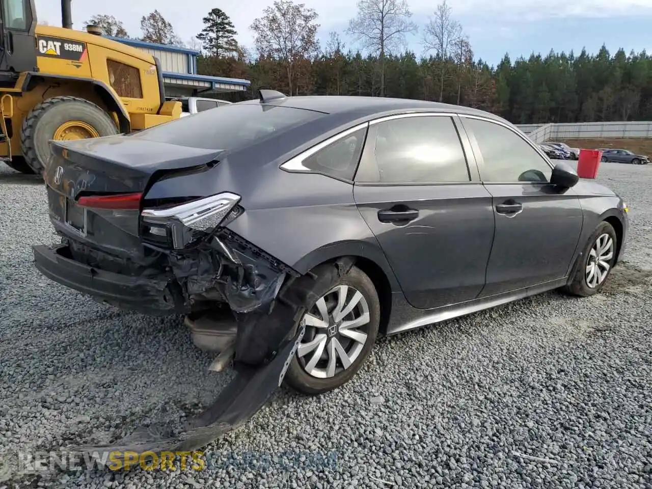 3 Photograph of a damaged car 2HGFE2F22PH562814 HONDA CIVIC 2023