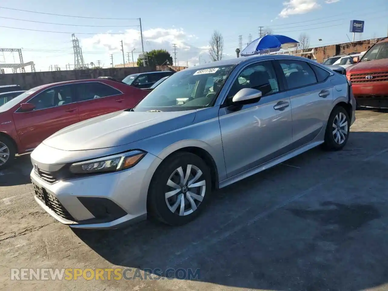 1 fotografías del automóvil dañado 2HGFE2F22PH568094 HONDA CIVIC 2023