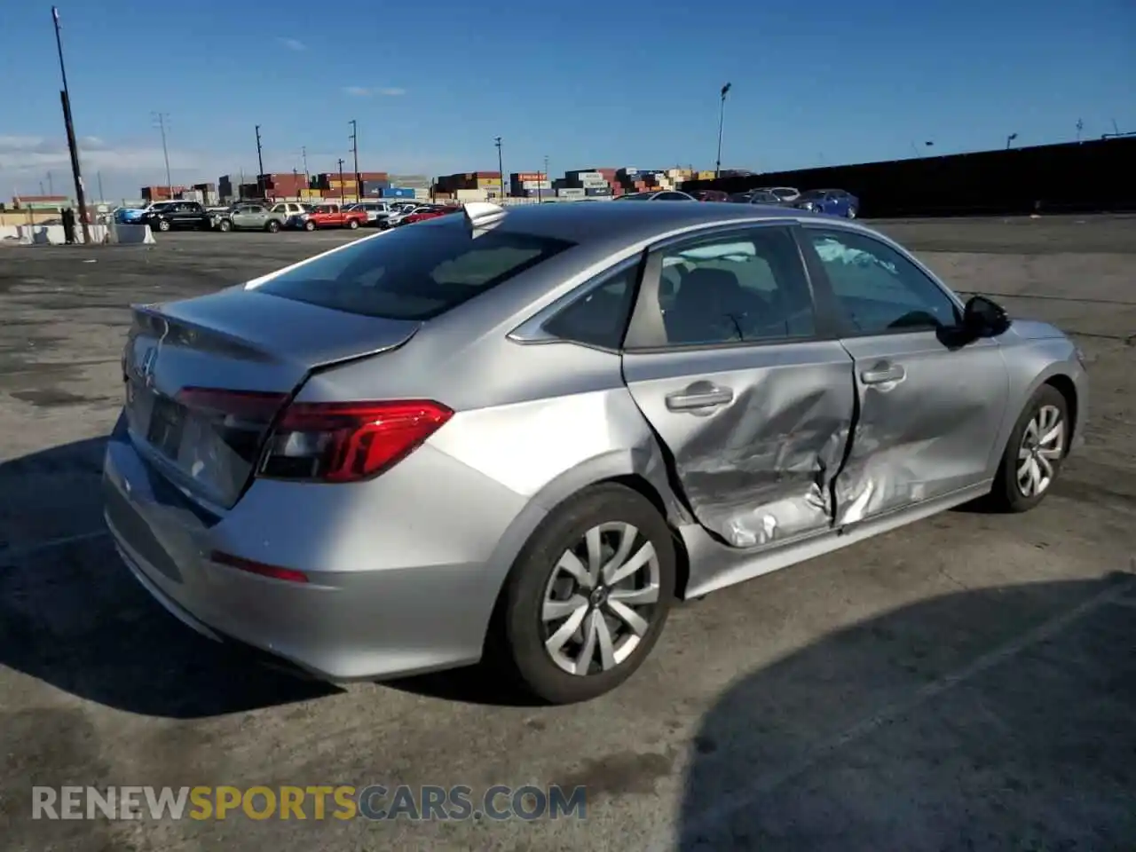3 fotografías del automóvil dañado 2HGFE2F22PH568094 HONDA CIVIC 2023