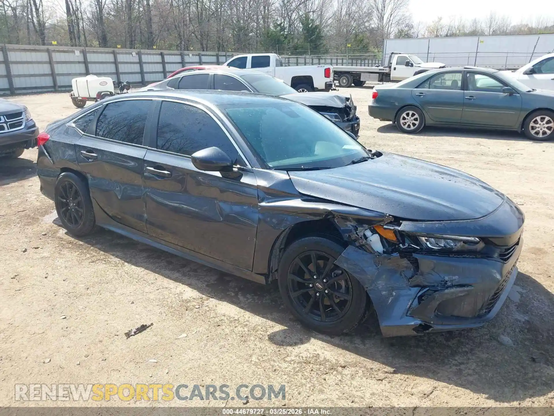 1 Photograph of a damaged car 2HGFE2F22PH569097 HONDA CIVIC 2023
