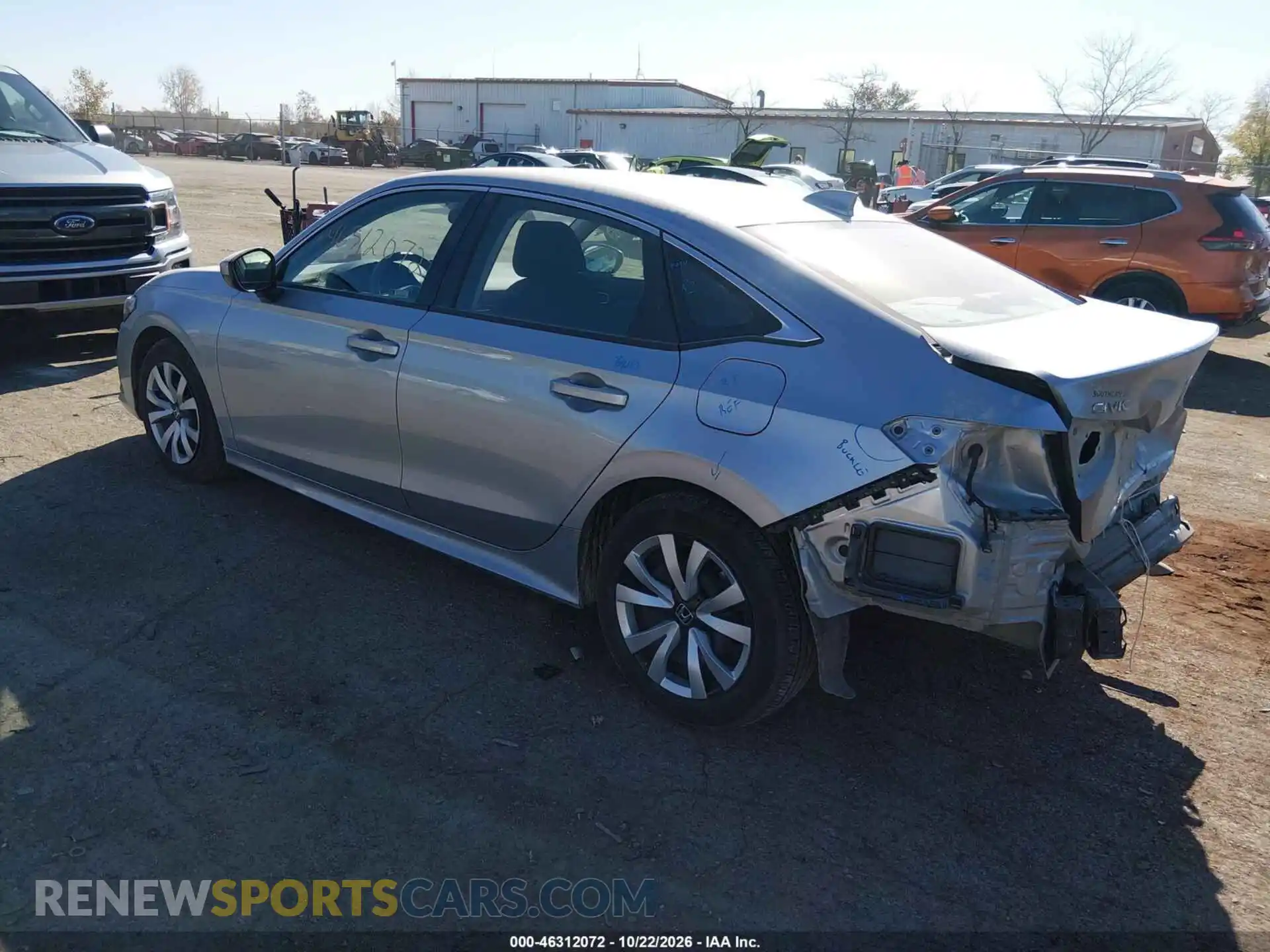 3 Фотография поврежденного автомобиля 2HGFE2F22PH569598 HONDA CIVIC 2023