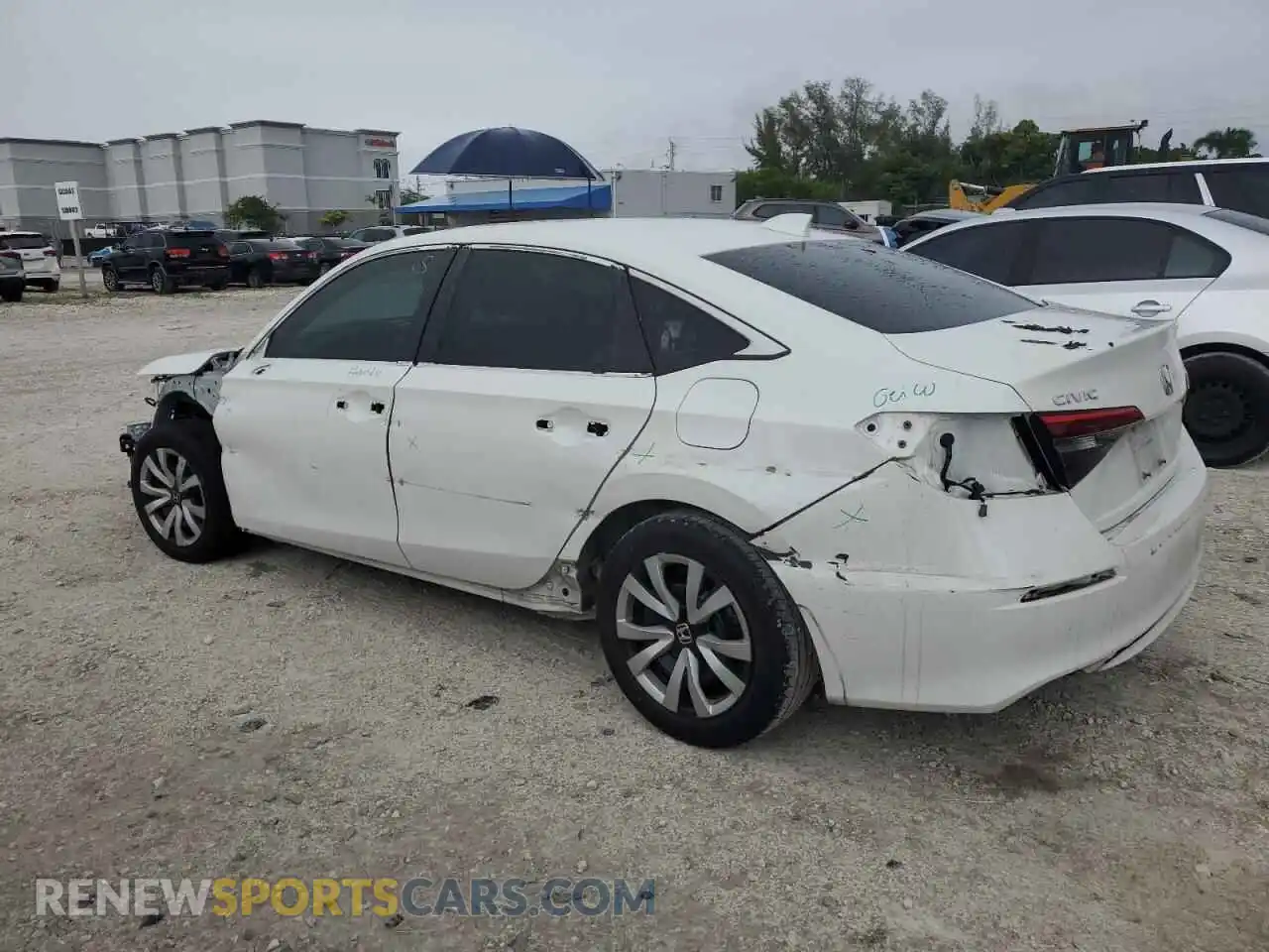 2 Photograph of a damaged car 2HGFE2F23PH533144 HONDA CIVIC 2023