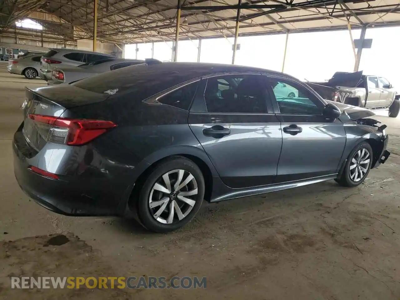 3 Photograph of a damaged car 2HGFE2F23PH554401 HONDA CIVIC 2023