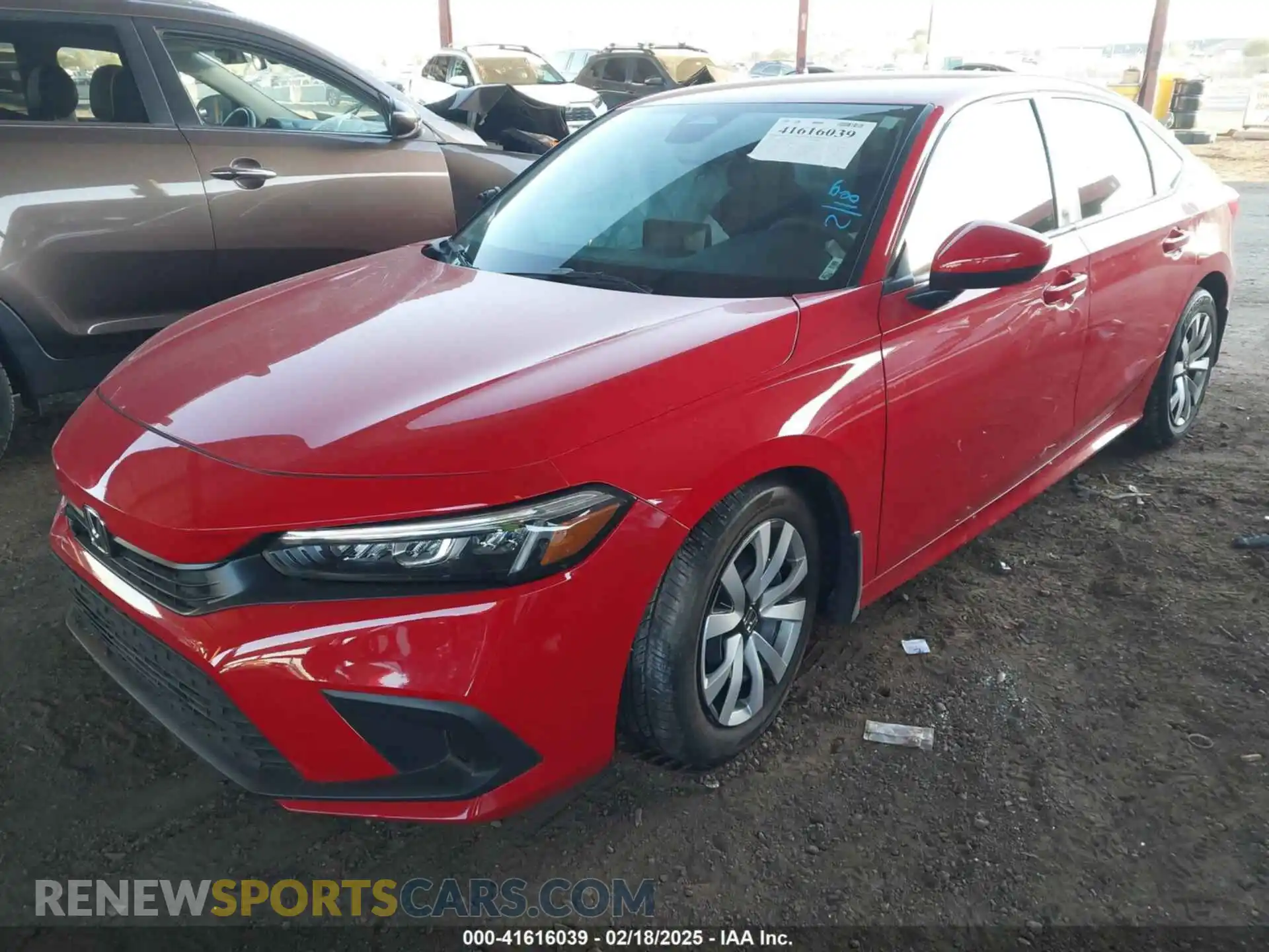 2 Photograph of a damaged car 2HGFE2F24PH533265 HONDA CIVIC 2023