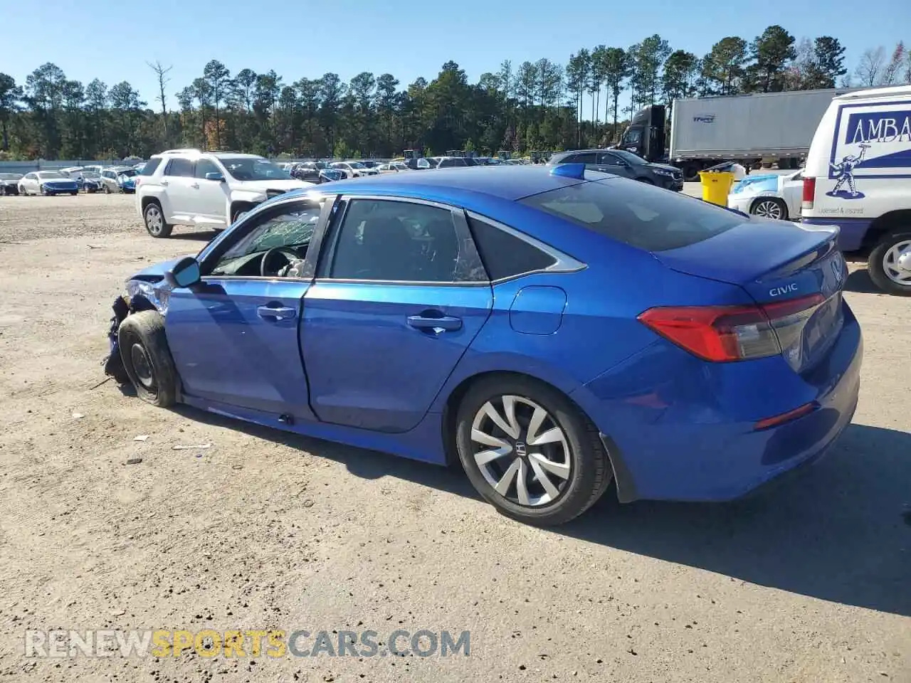 2 Photograph of a damaged car 2HGFE2F24PH539275 HONDA CIVIC 2023
