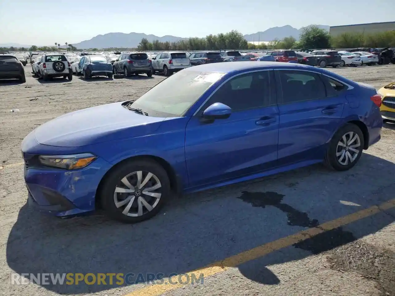 1 Photograph of a damaged car 2HGFE2F25PH531184 HONDA CIVIC 2023