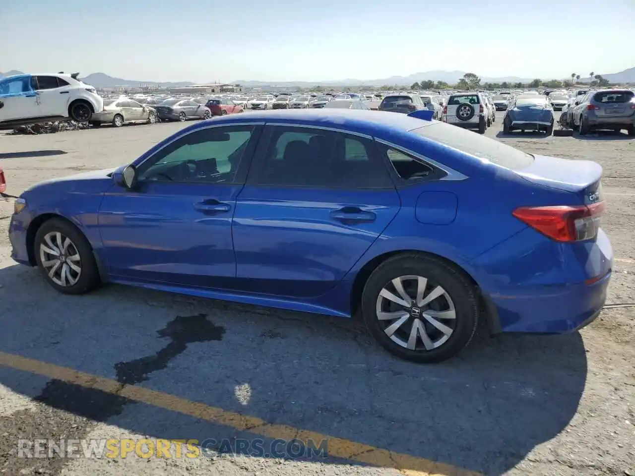 2 Photograph of a damaged car 2HGFE2F25PH531184 HONDA CIVIC 2023