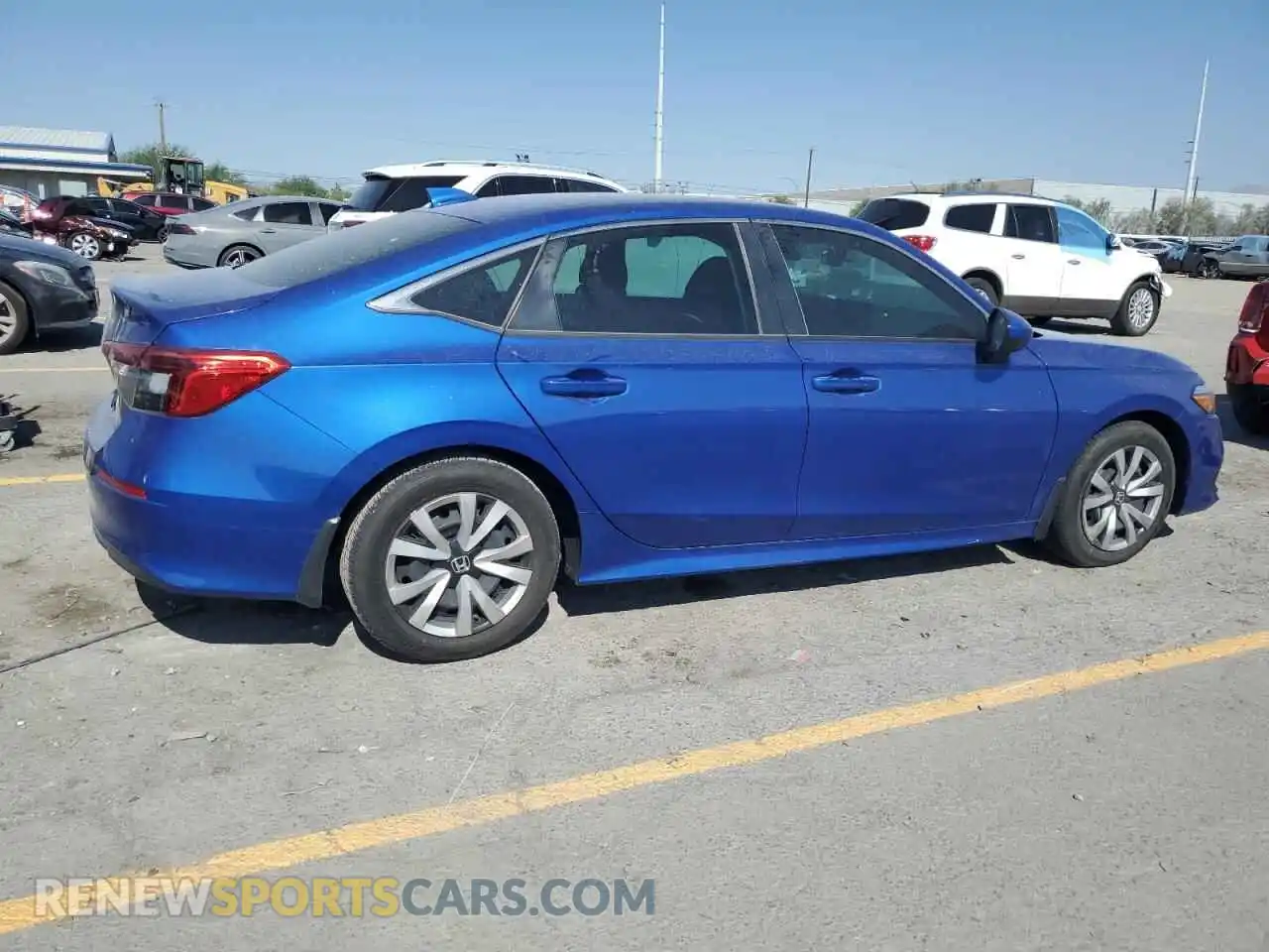 3 Photograph of a damaged car 2HGFE2F25PH531184 HONDA CIVIC 2023