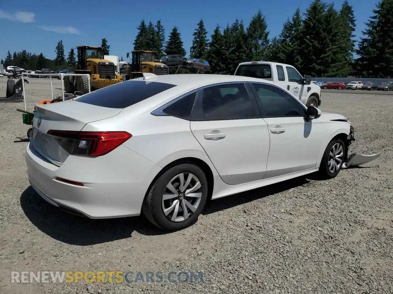 3 Photograph of a damaged car 2HGFE2F25PH537423 HONDA CIVIC 2023