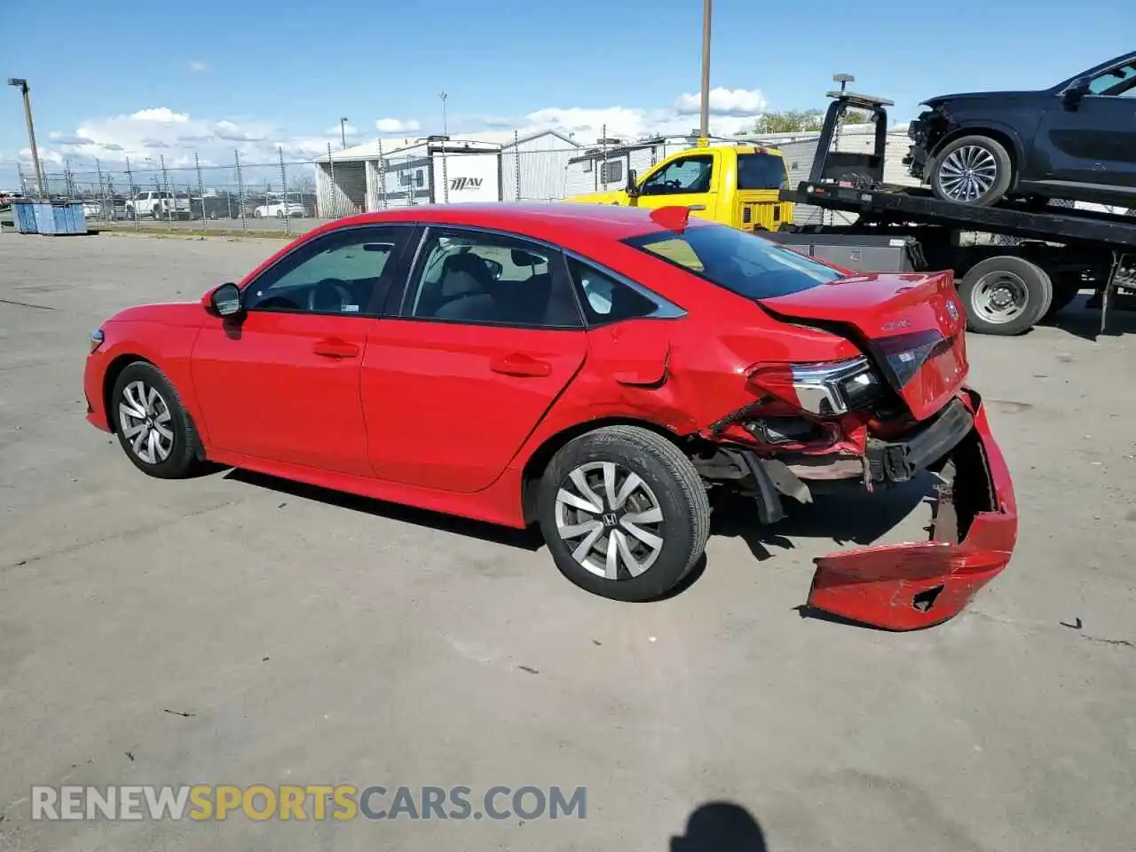 2 Photograph of a damaged car 2HGFE2F25PH538412 HONDA CIVIC 2023