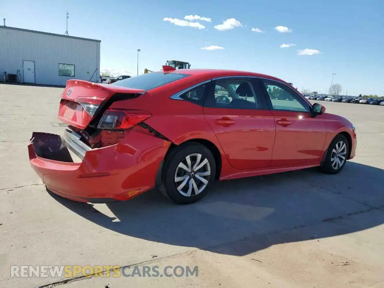 3 Photograph of a damaged car 2HGFE2F25PH538412 HONDA CIVIC 2023