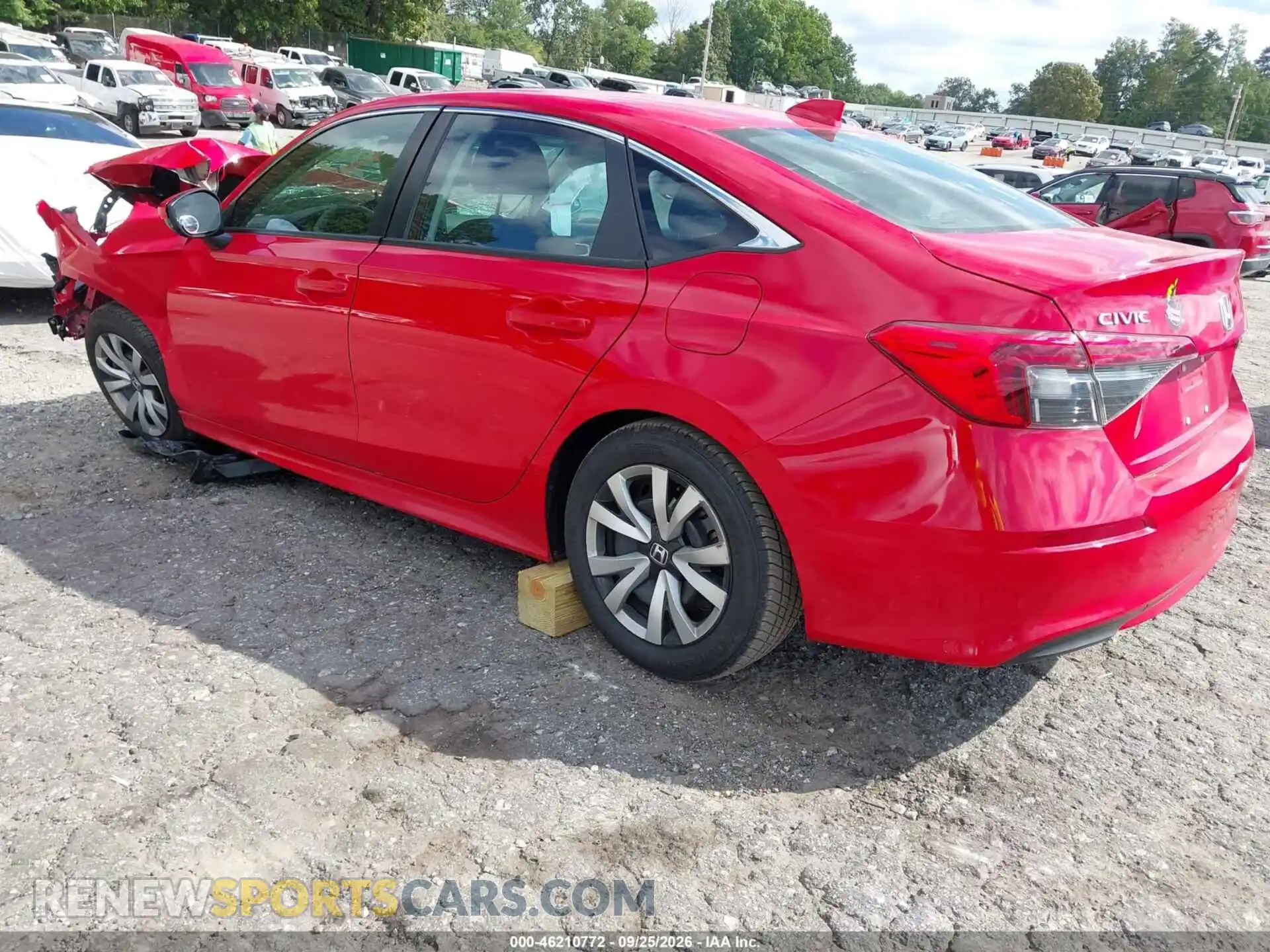3 Photograph of a damaged car 2HGFE2F25PH552746 HONDA CIVIC 2023