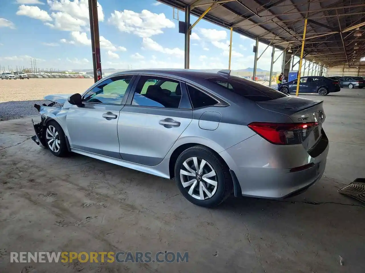 2 Photograph of a damaged car 2HGFE2F25PH553105 HONDA CIVIC 2023