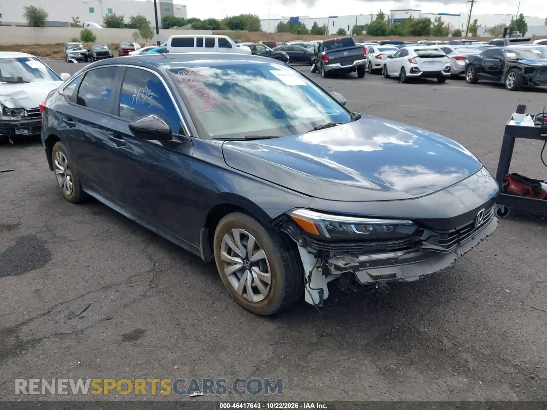 1 Photograph of a damaged car 2HGFE2F25PH565254 HONDA CIVIC 2023