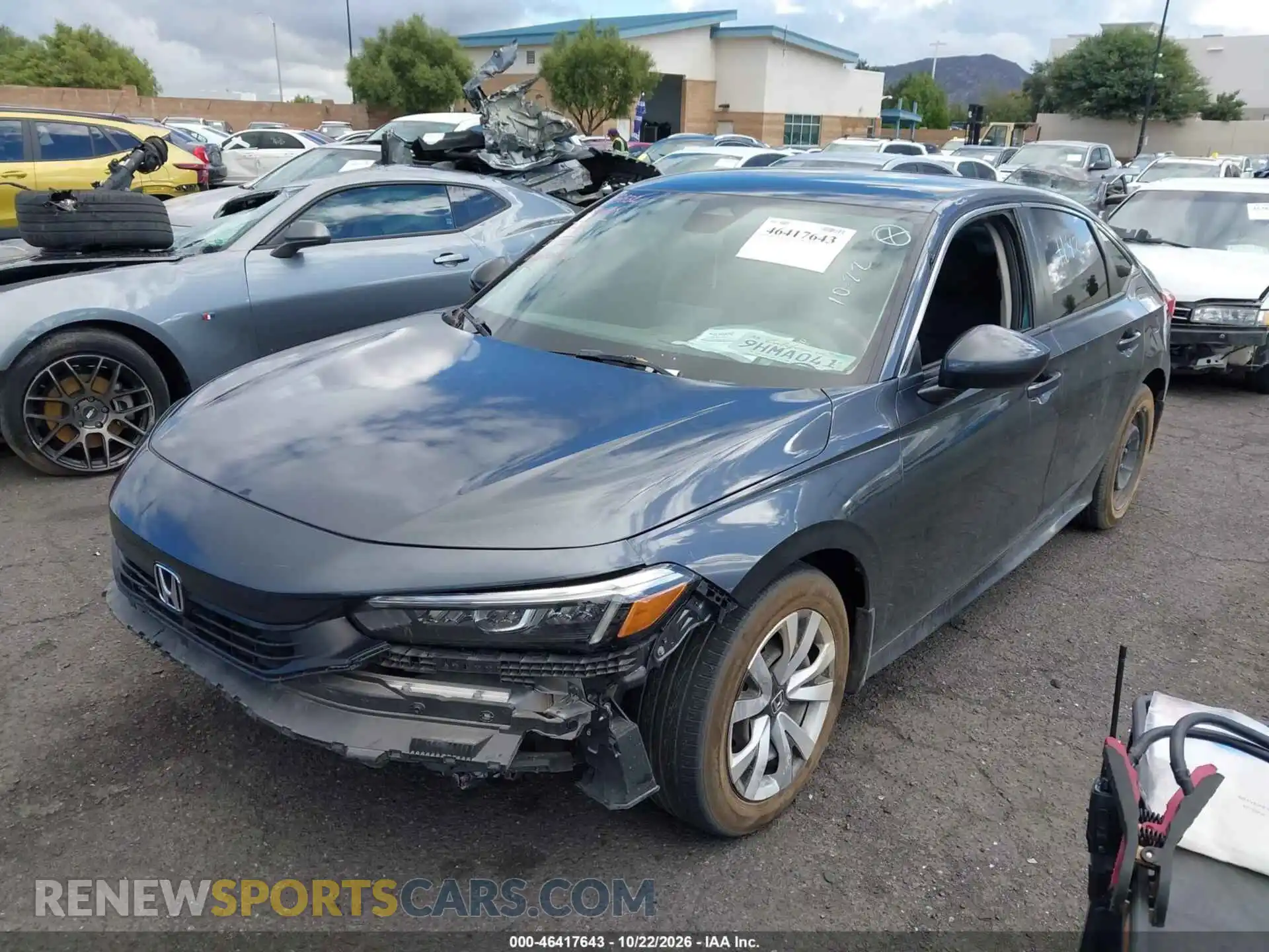 2 Photograph of a damaged car 2HGFE2F25PH565254 HONDA CIVIC 2023