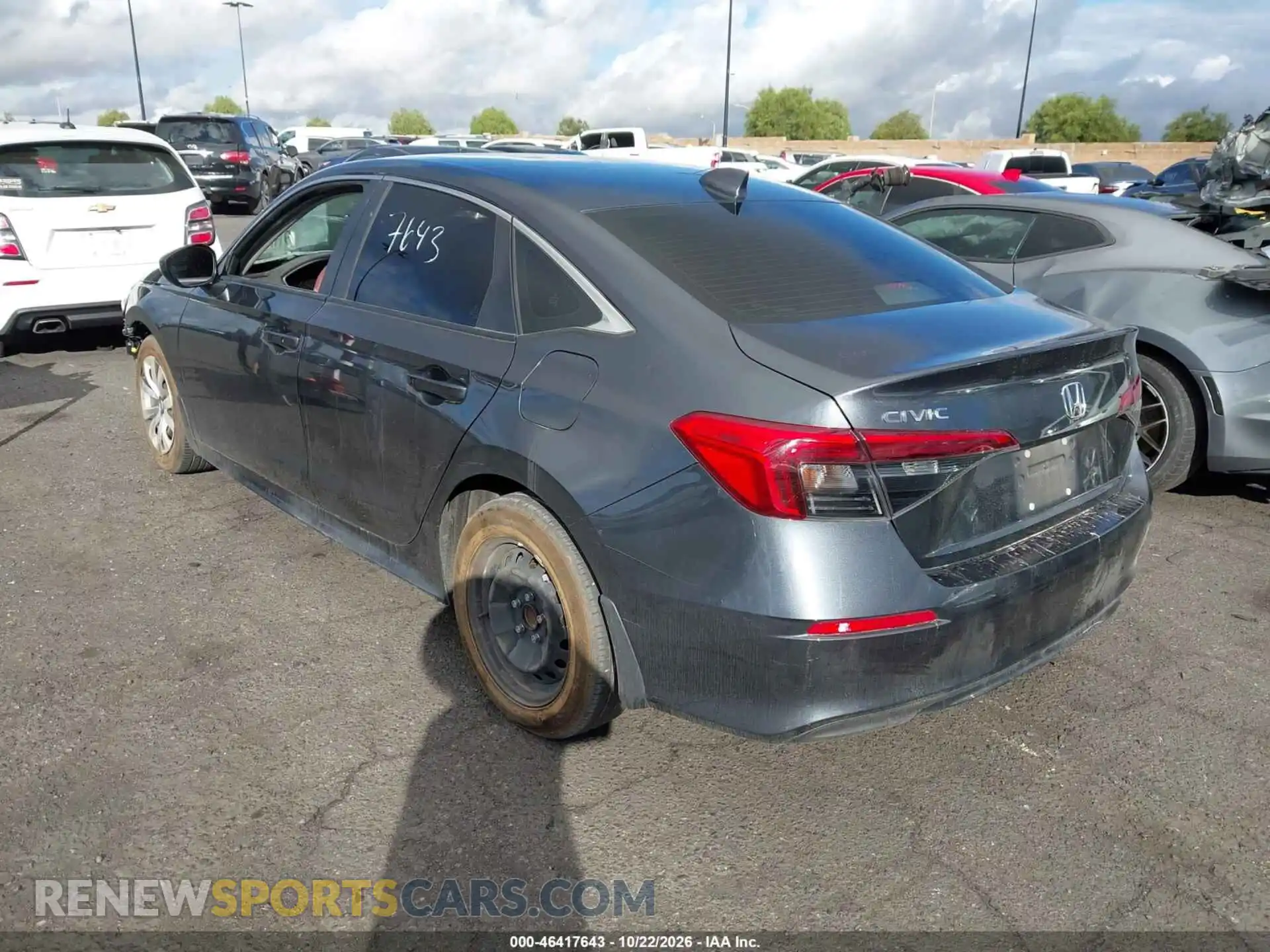 3 Photograph of a damaged car 2HGFE2F25PH565254 HONDA CIVIC 2023