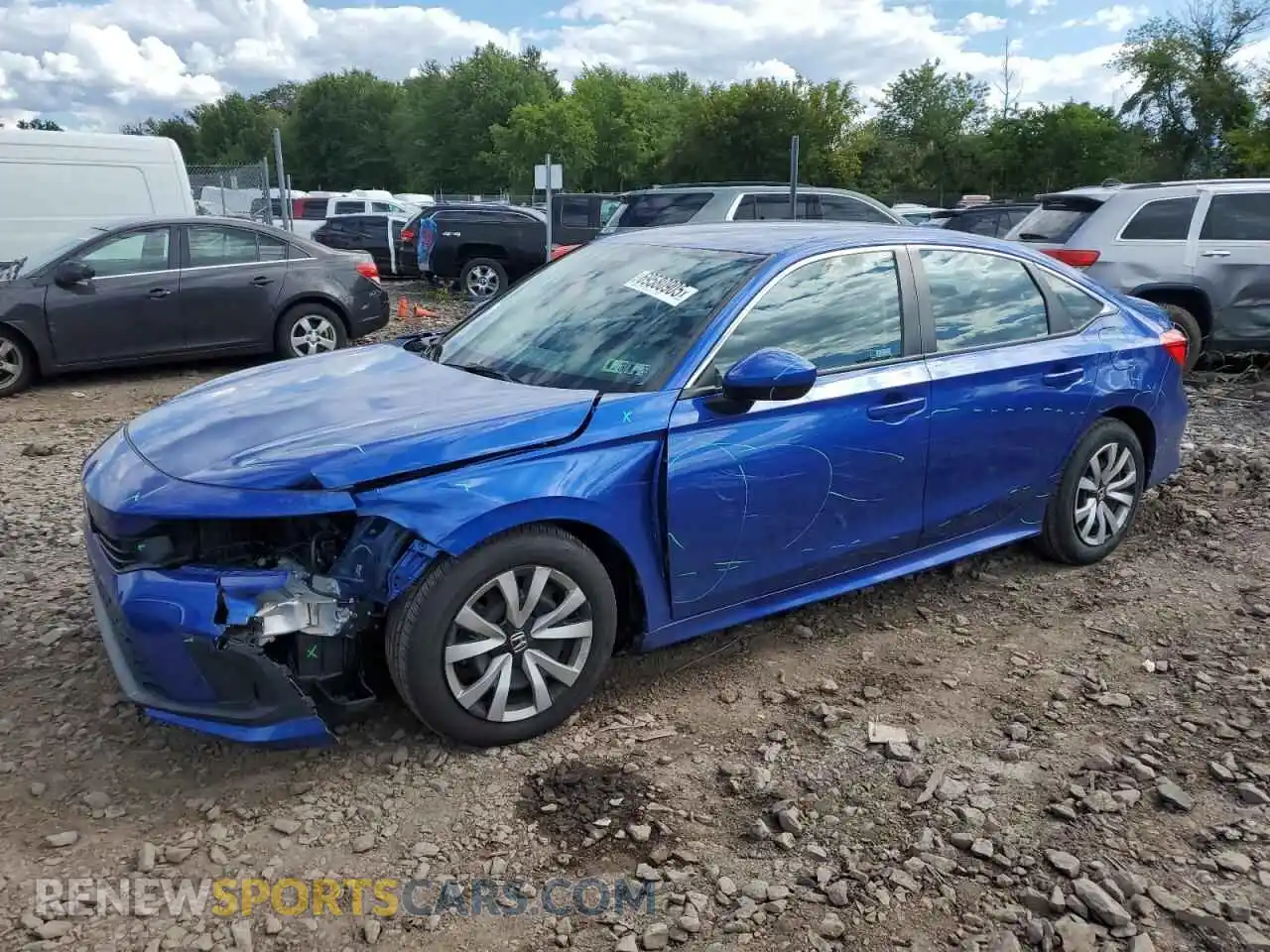 1 Photograph of a damaged car 2HGFE2F26PH531212 HONDA CIVIC 2023