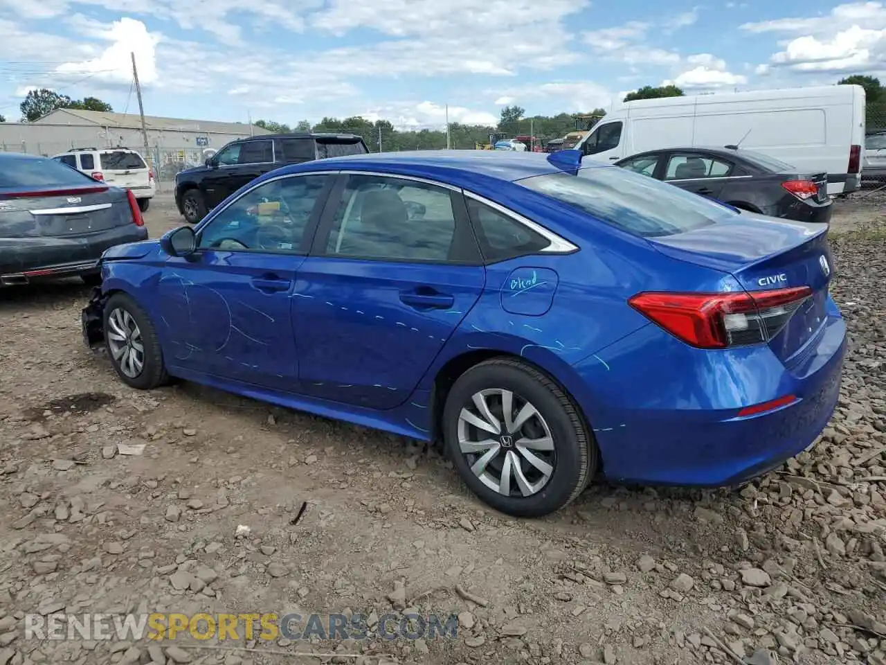 2 Photograph of a damaged car 2HGFE2F26PH531212 HONDA CIVIC 2023