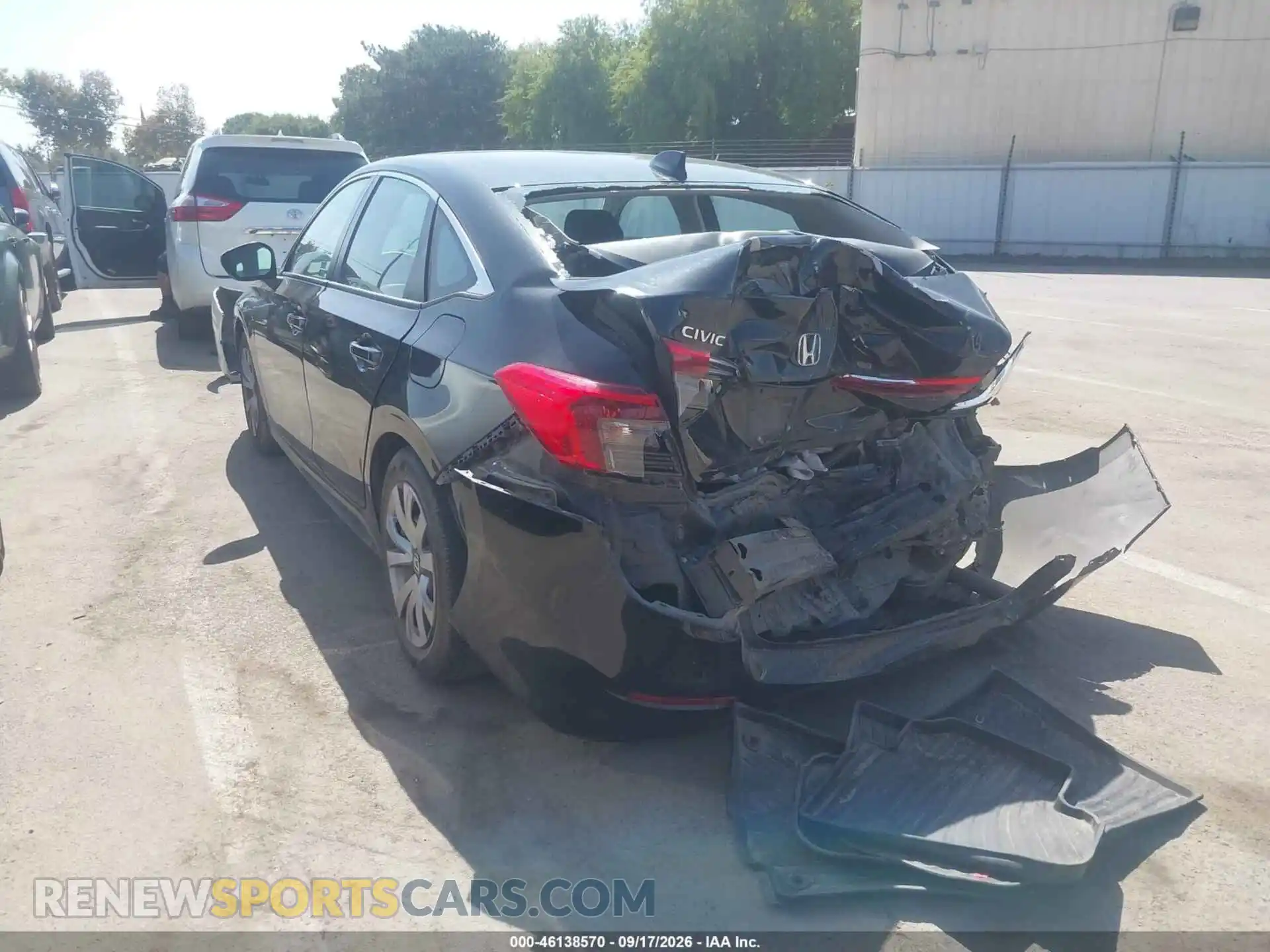 3 fotografías del automóvil dañado 2HGFE2F26PH534627 HONDA CIVIC 2023