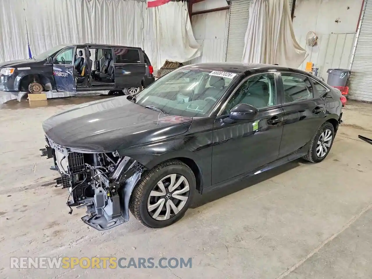 1 Photograph of a damaged car 2HGFE2F26PH538807 HONDA CIVIC 2023