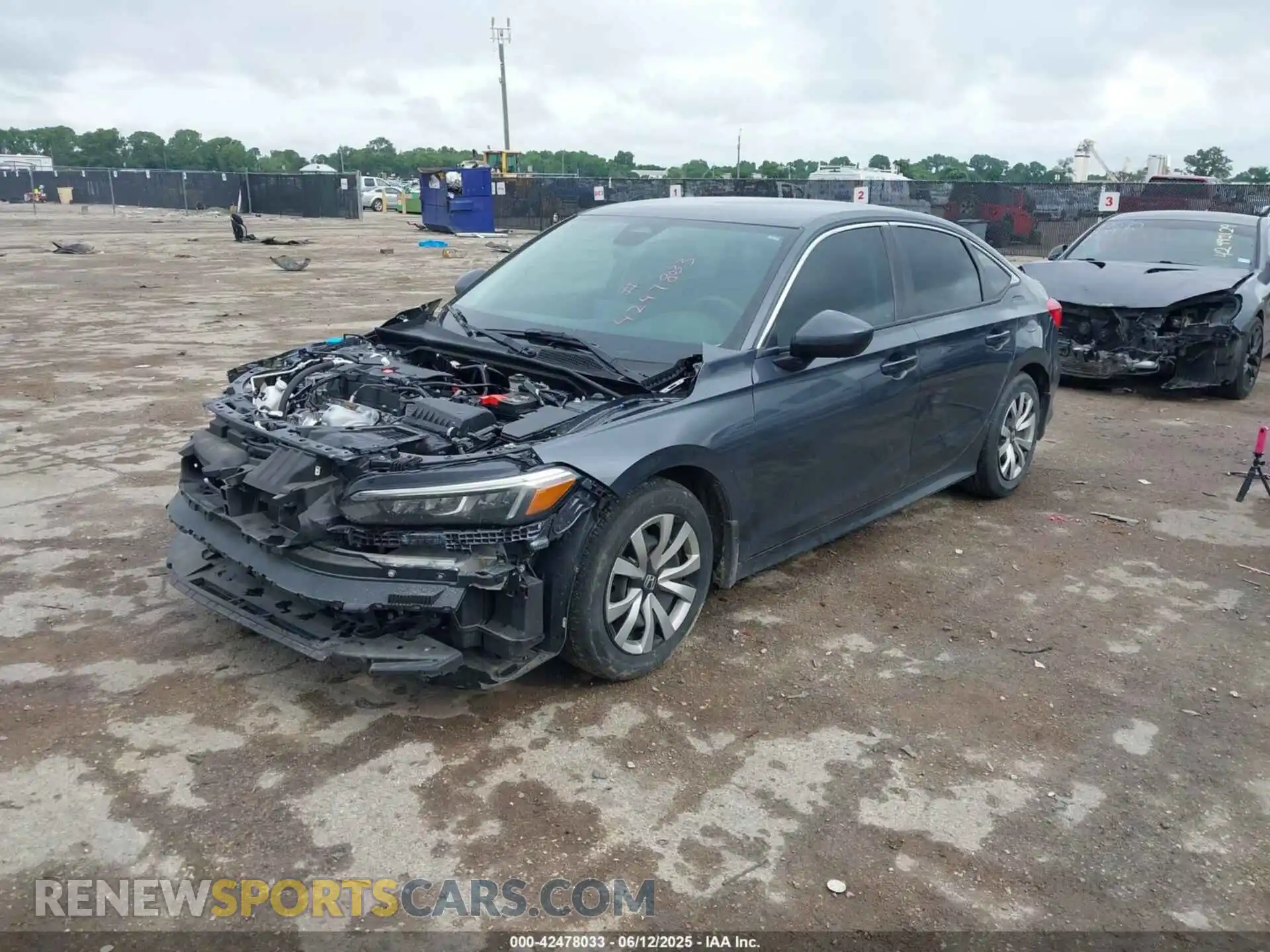 2 Photograph of a damaged car 2HGFE2F27PH535124 HONDA CIVIC 2023