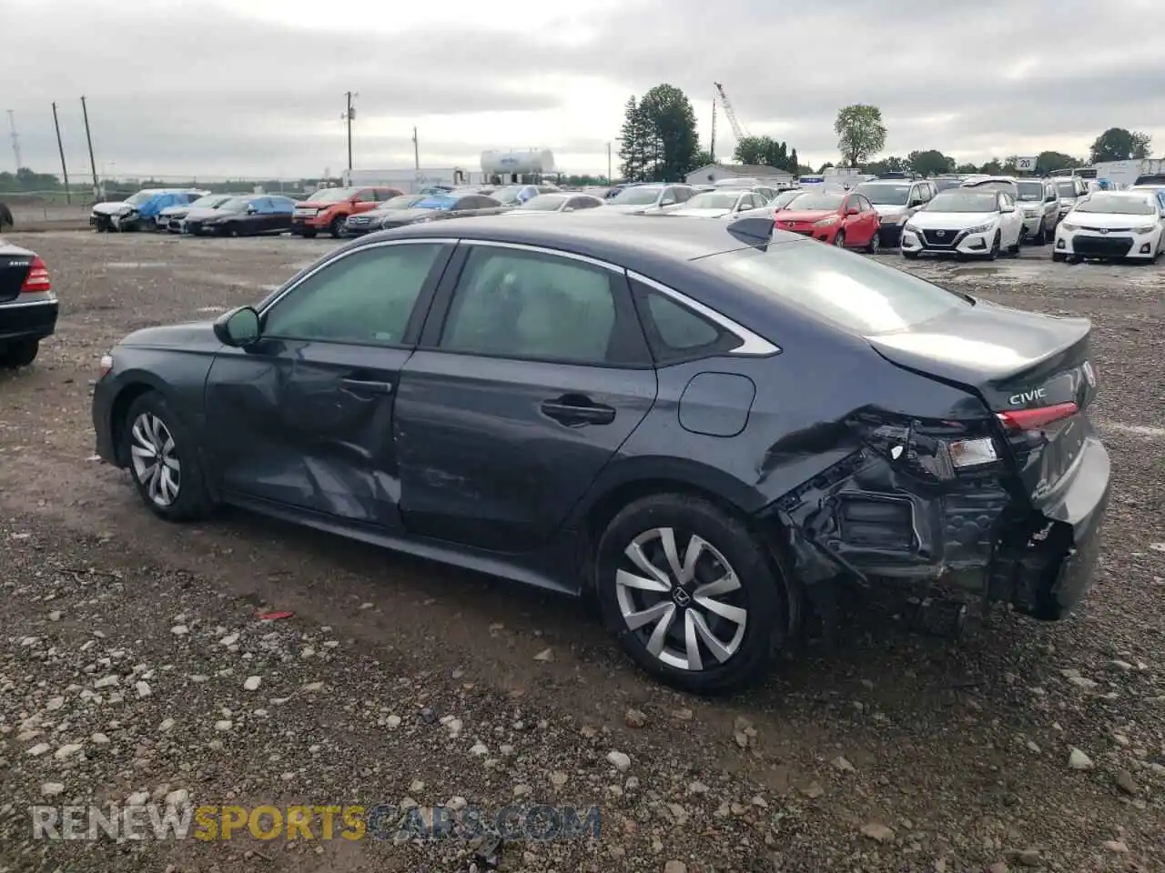 2 Photograph of a damaged car 2HGFE2F27PH561173 HONDA CIVIC 2023
