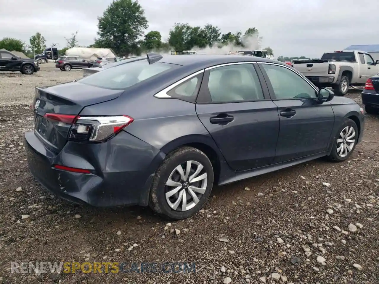 3 Photograph of a damaged car 2HGFE2F27PH561173 HONDA CIVIC 2023