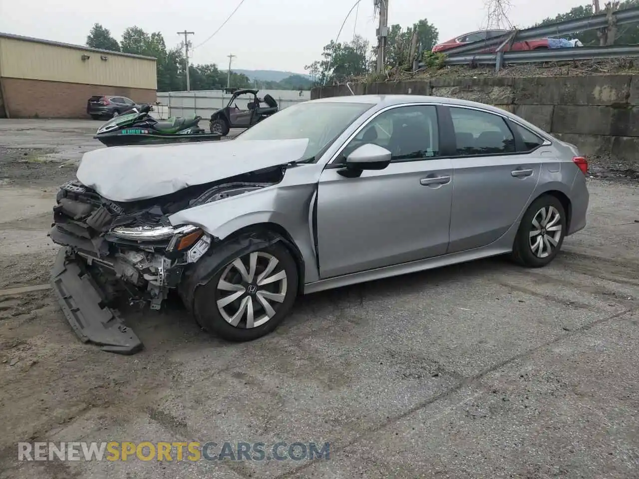 1 Photograph of a damaged car 2HGFE2F27PH569788 HONDA CIVIC 2023