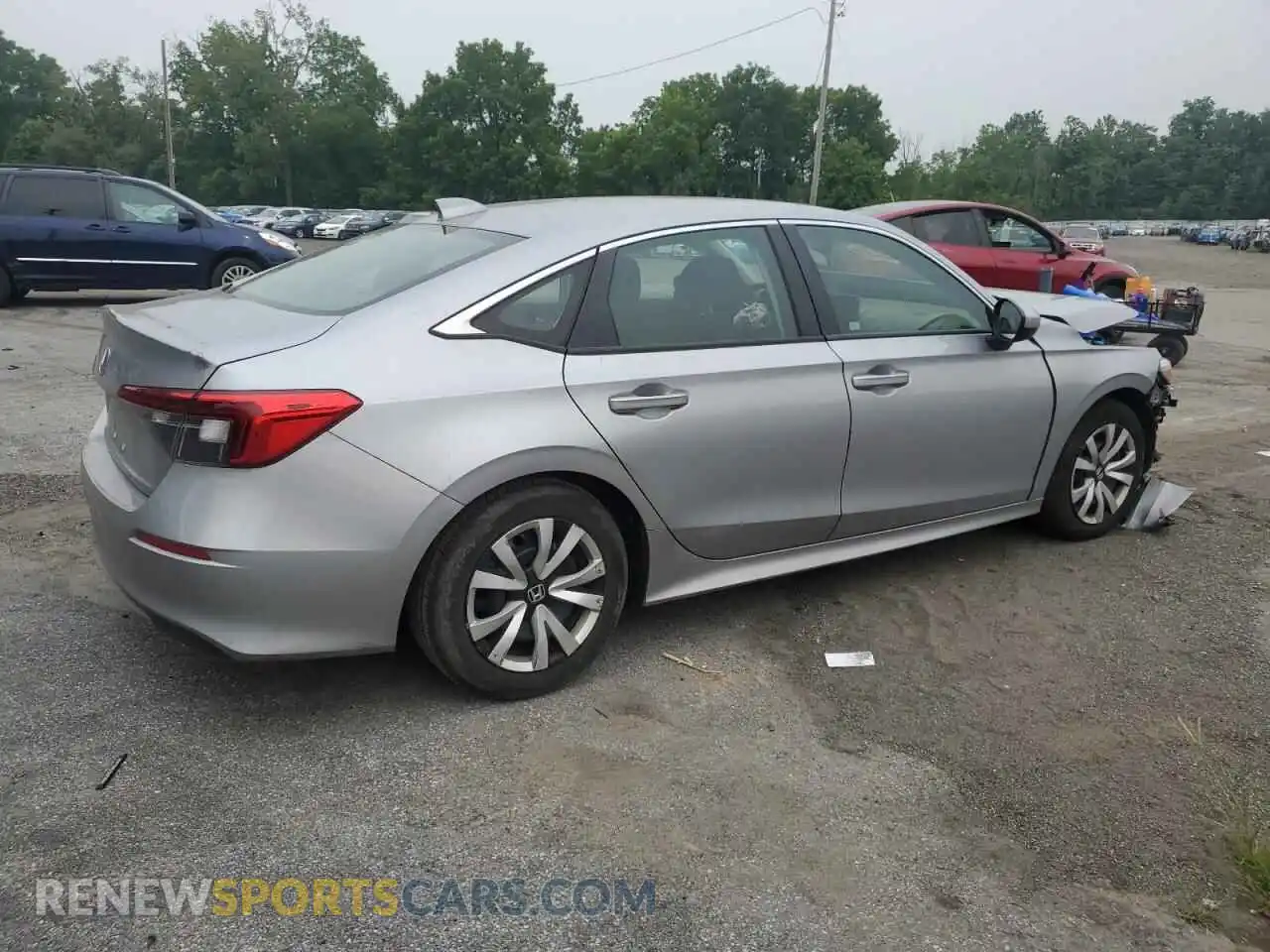 3 Photograph of a damaged car 2HGFE2F27PH569788 HONDA CIVIC 2023