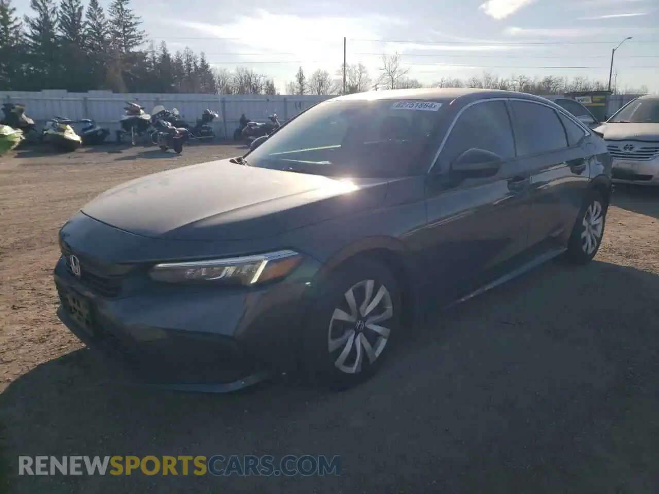 1 Photograph of a damaged car 2HGFE2F28PH112407 HONDA CIVIC 2023
