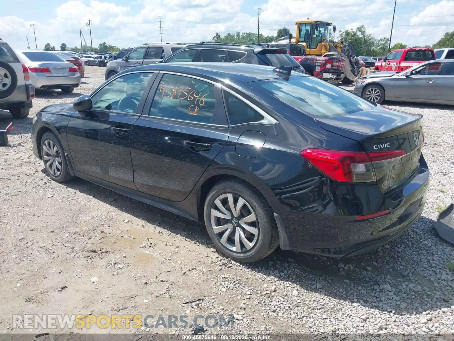 3 Photograph of a damaged car 2HGFE2F28PH532426 HONDA CIVIC 2023