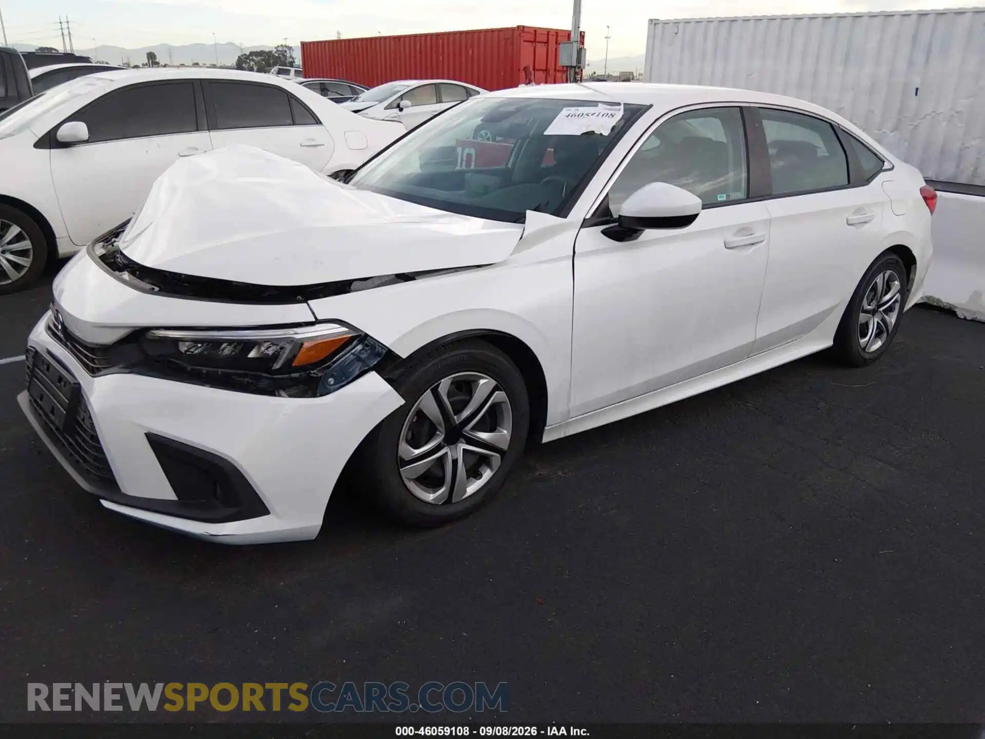 2 Photograph of a damaged car 2HGFE2F28PH561313 HONDA CIVIC 2023