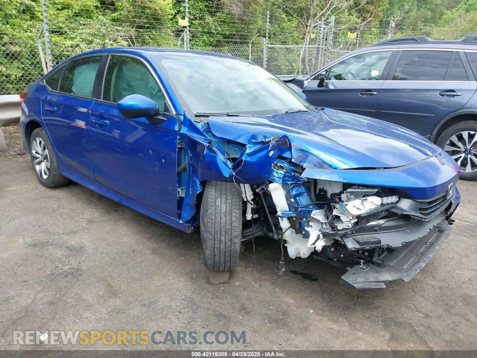 1 Photograph of a damaged car 2HGFE2F28PH565667 HONDA CIVIC 2023