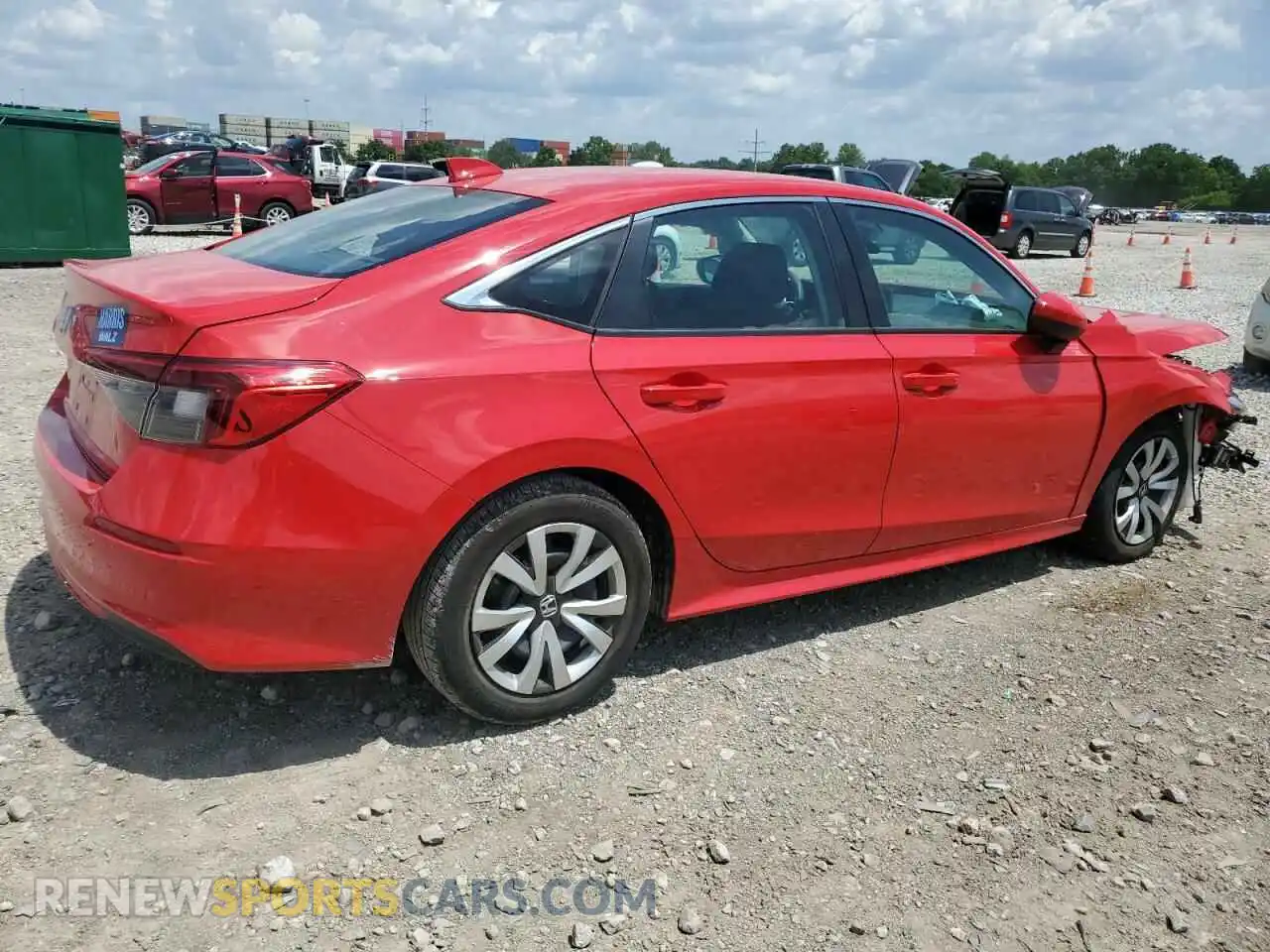 3 Photograph of a damaged car 2HGFE2F28PH569024 HONDA CIVIC 2023