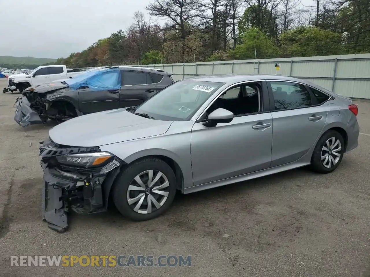 1 Photograph of a damaged car 2HGFE2F29PH530684 HONDA CIVIC 2023
