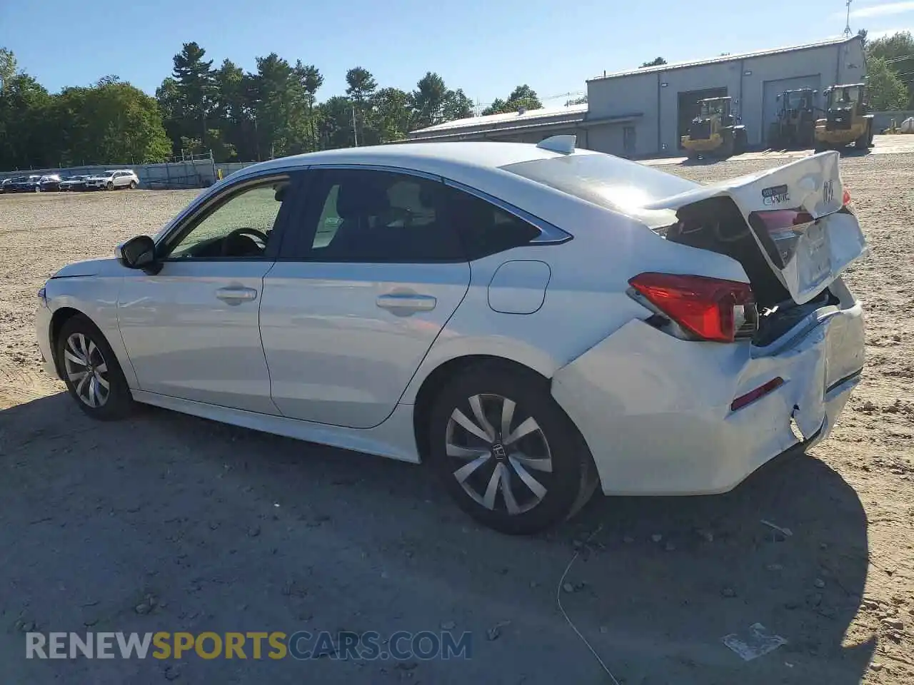 2 fotografías del automóvil dañado 2HGFE2F29PH534721 HONDA CIVIC 2023