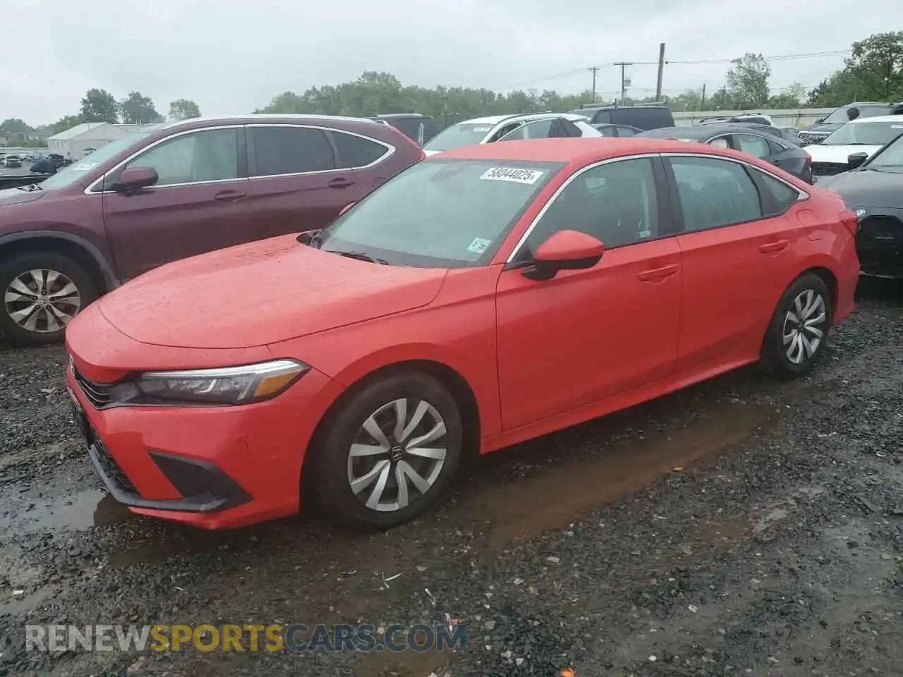 1 Photograph of a damaged car 2HGFE2F29PH557576 HONDA CIVIC 2023