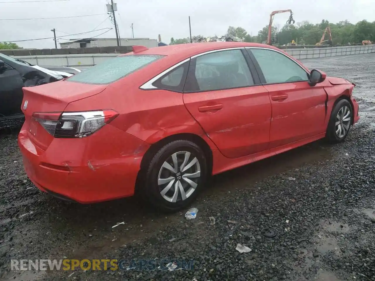 3 Photograph of a damaged car 2HGFE2F29PH557576 HONDA CIVIC 2023