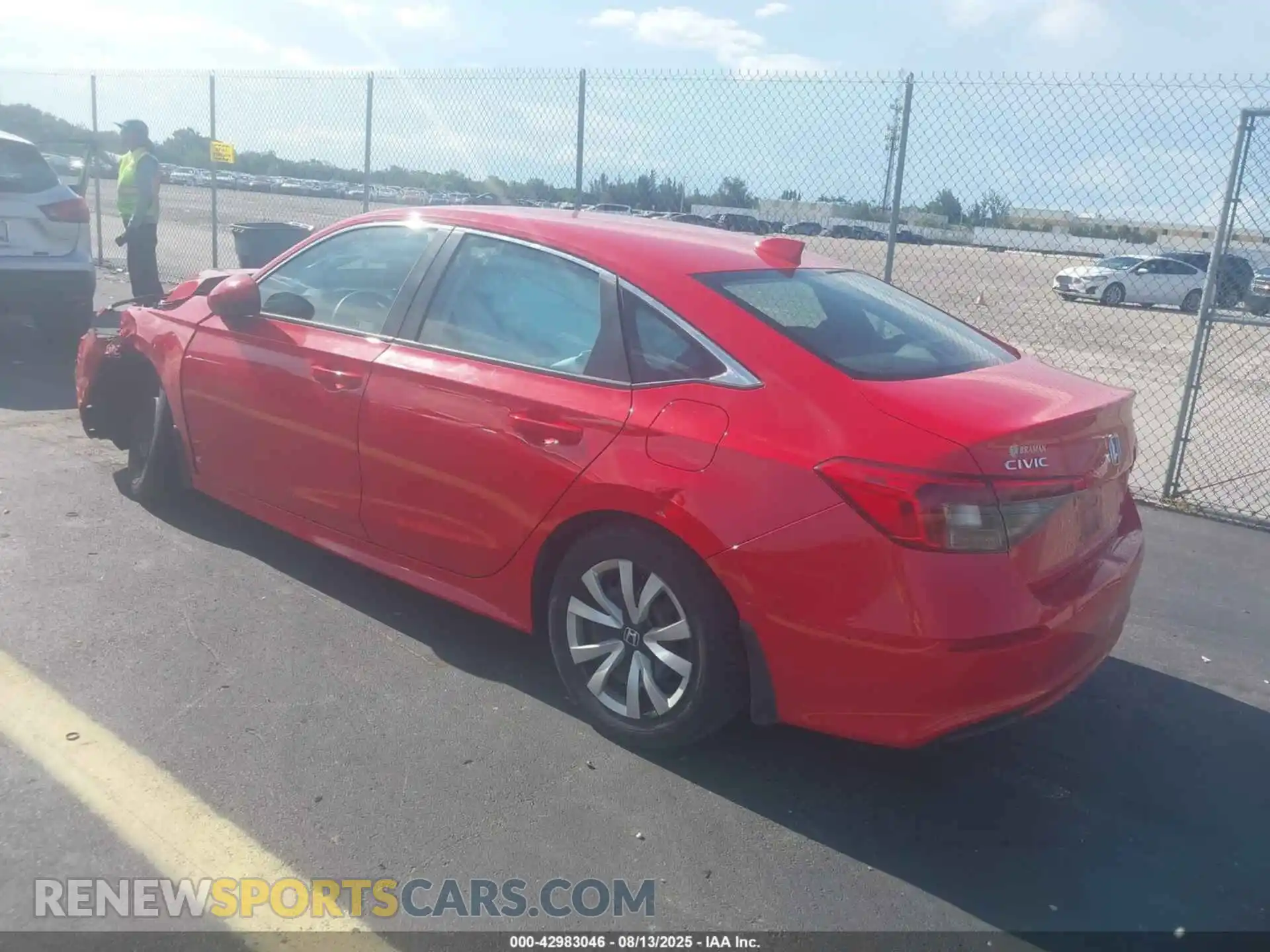 3 Photograph of a damaged car 2HGFE2F29PH558338 HONDA CIVIC 2023