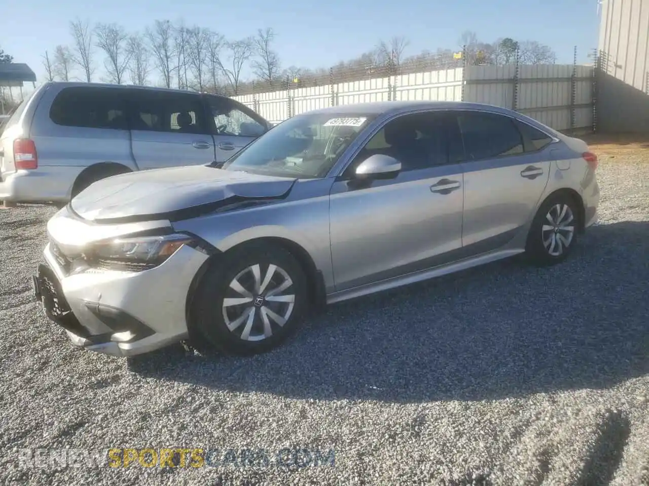 1 Photograph of a damaged car 2HGFE2F29PH563023 HONDA CIVIC 2023