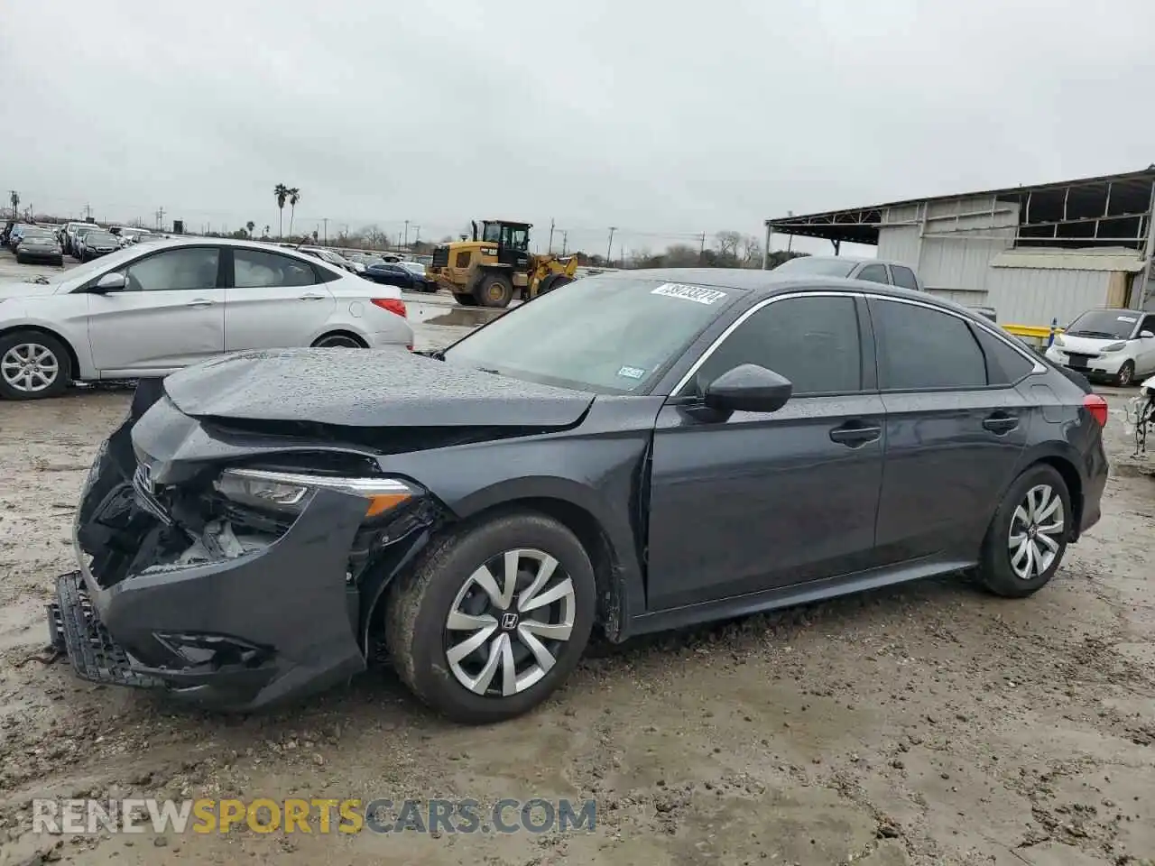 1 Photograph of a damaged car 2HGFE2F29PH568951 HONDA CIVIC 2023