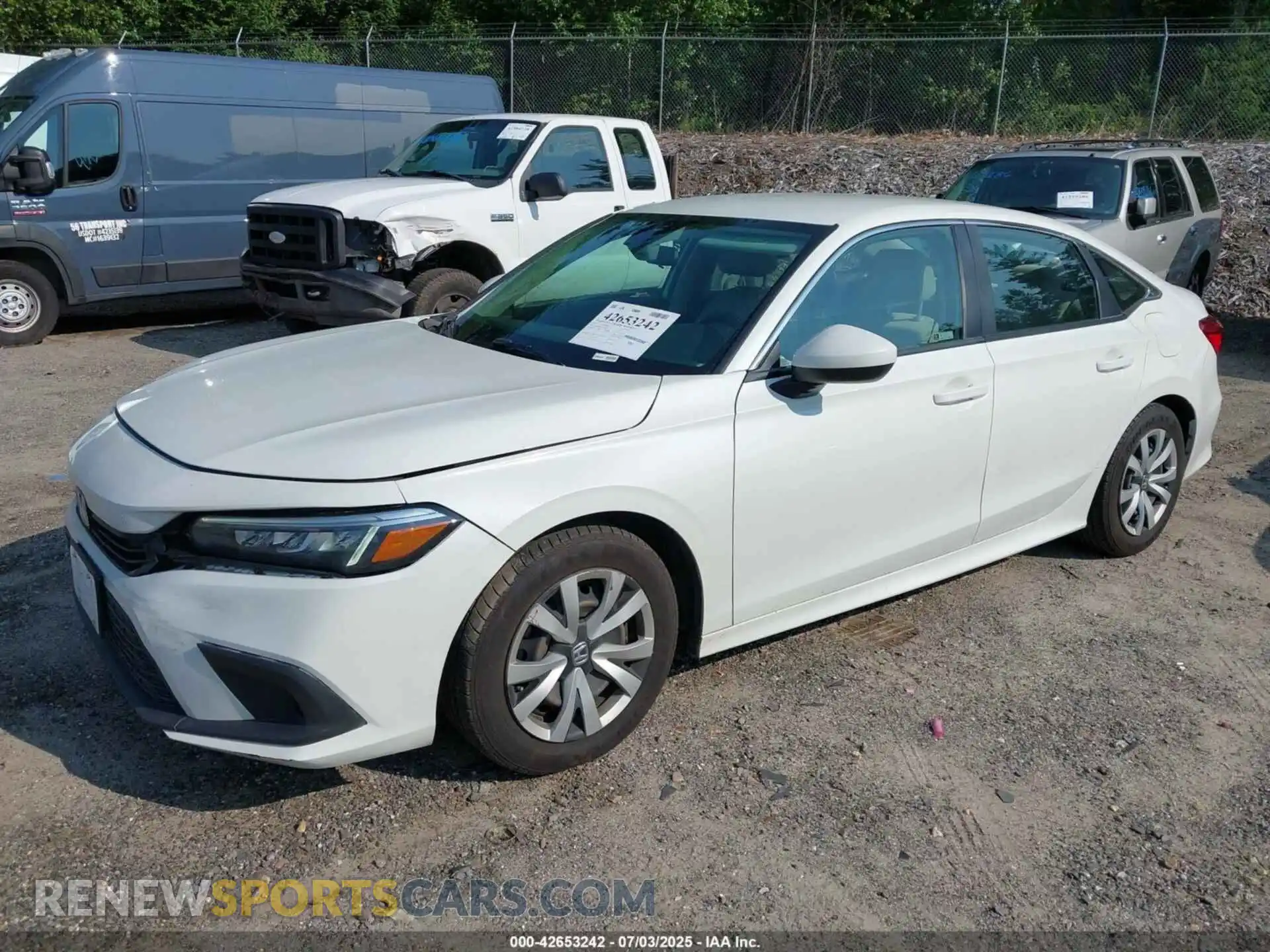 2 Photograph of a damaged car 2HGFE2F29PH569517 HONDA CIVIC 2023