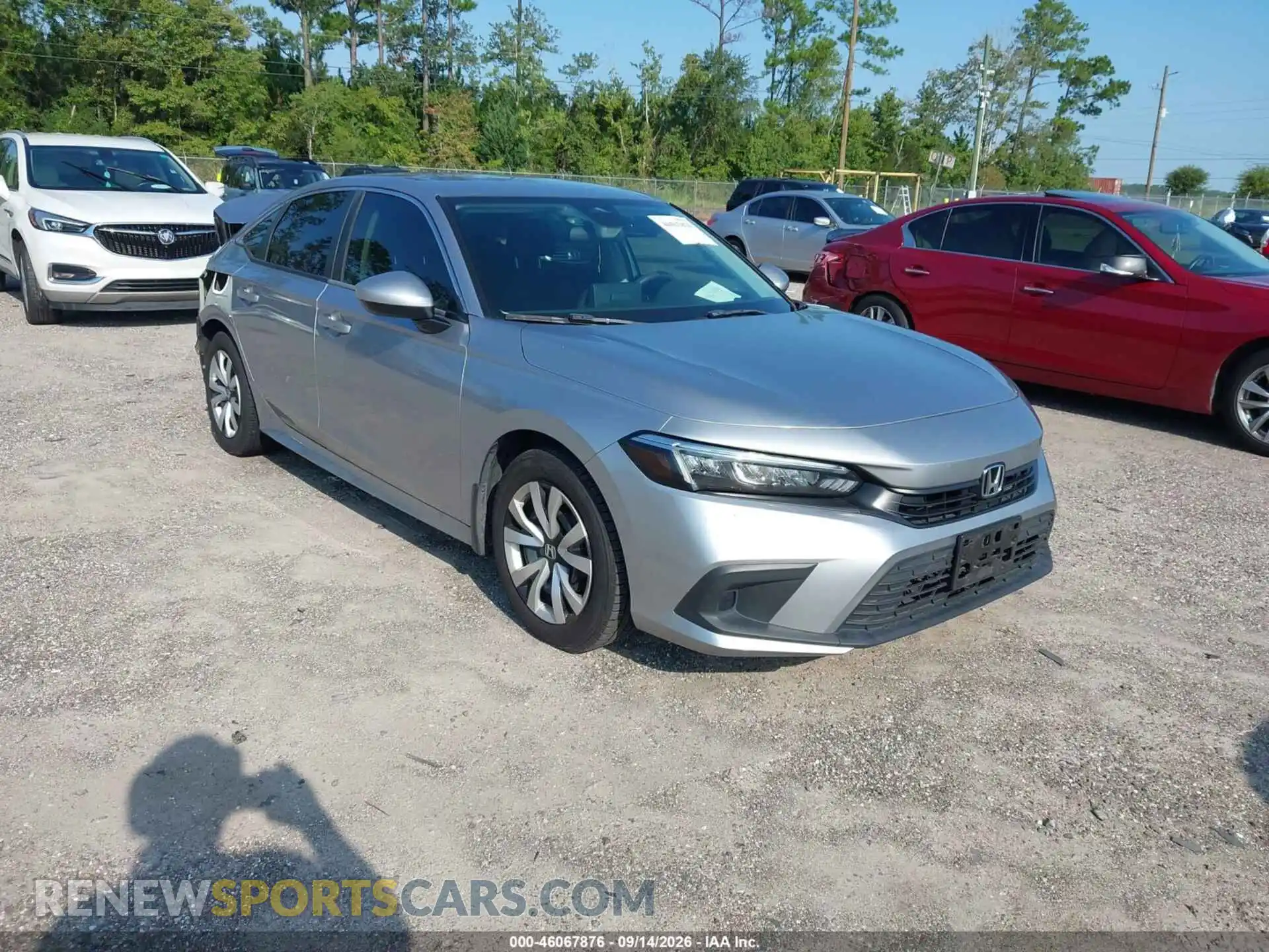 1 Photograph of a damaged car 2HGFE2F29PH569775 HONDA CIVIC 2023