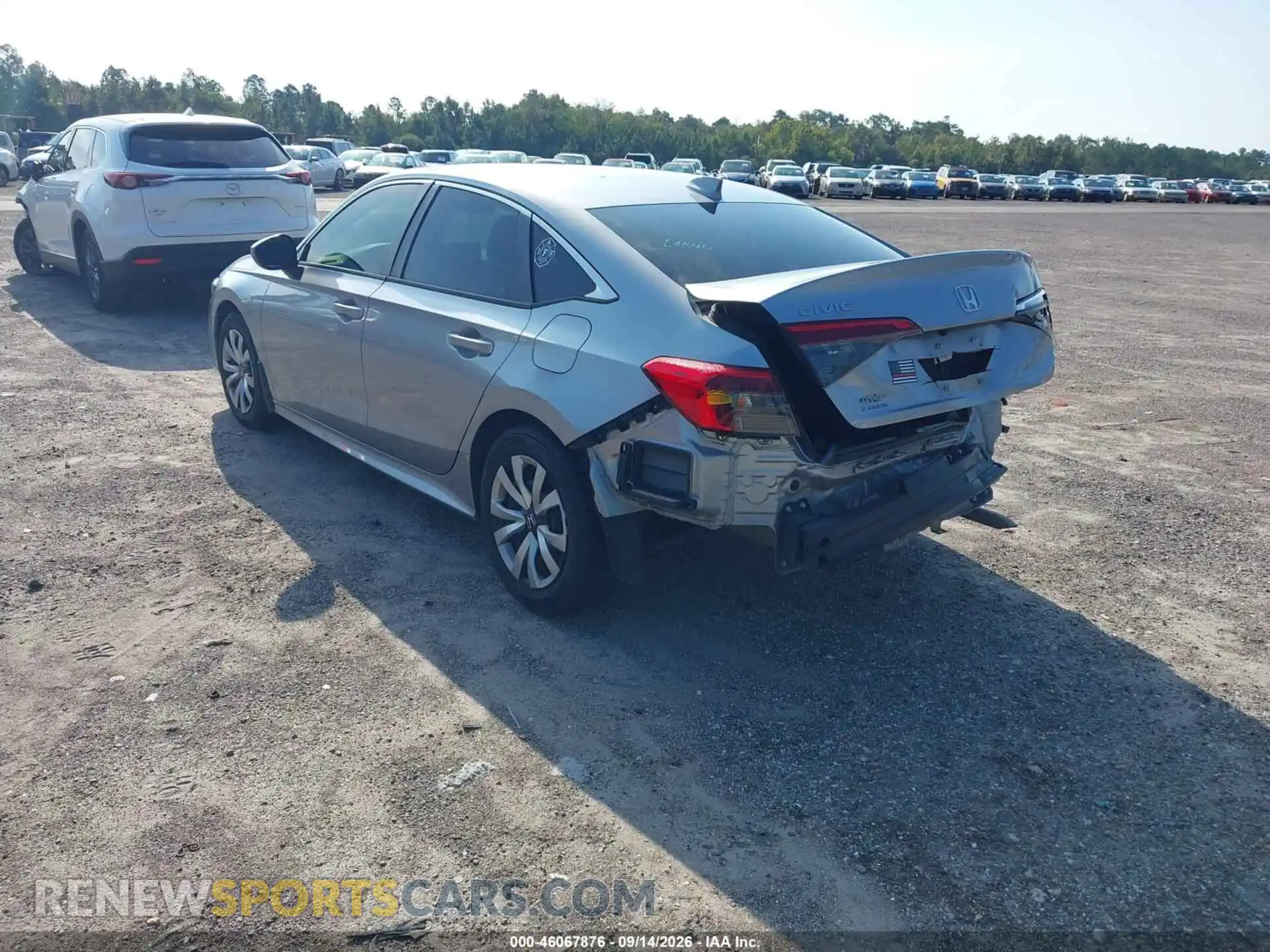 3 Photograph of a damaged car 2HGFE2F29PH569775 HONDA CIVIC 2023