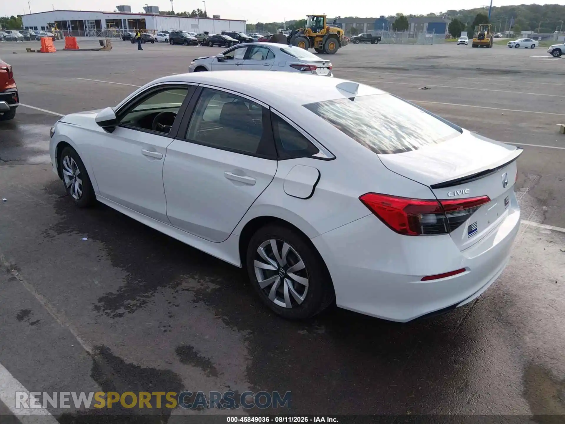 3 fotografías del automóvil dañado 2HGFE2F2XPH539782 HONDA CIVIC 2023