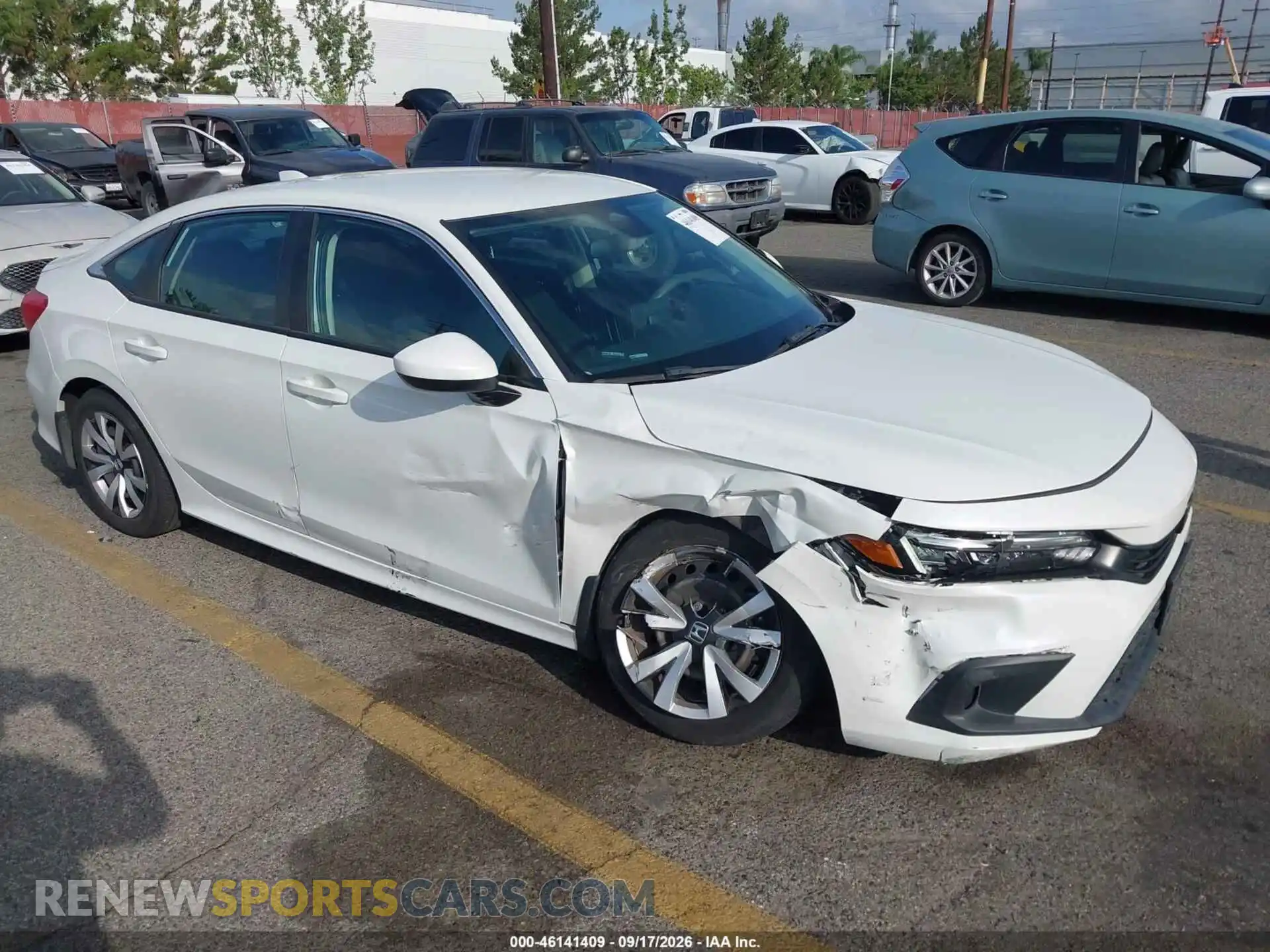 1 Photograph of a damaged car 2HGFE2F2XPH552676 HONDA CIVIC 2023